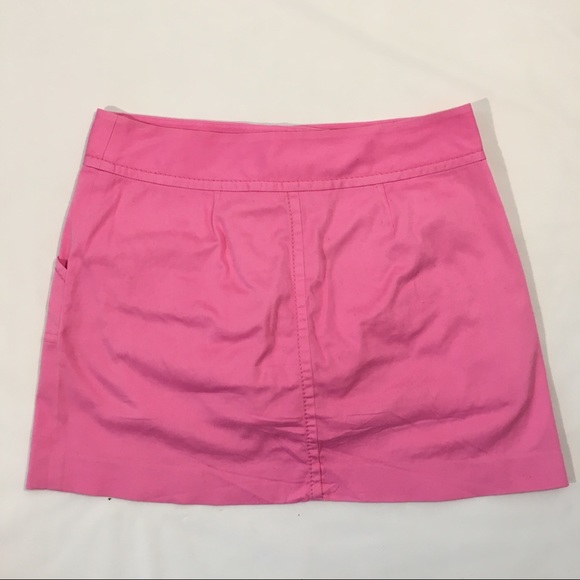 👽Lilly Pulitzer pink scalloped mini skirt - Picture 2 of 7